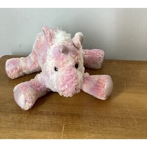 Gund Sparkles Unicorn Plush 10" Pink Yellow Cream Plushie Stuffed Animal Toy
